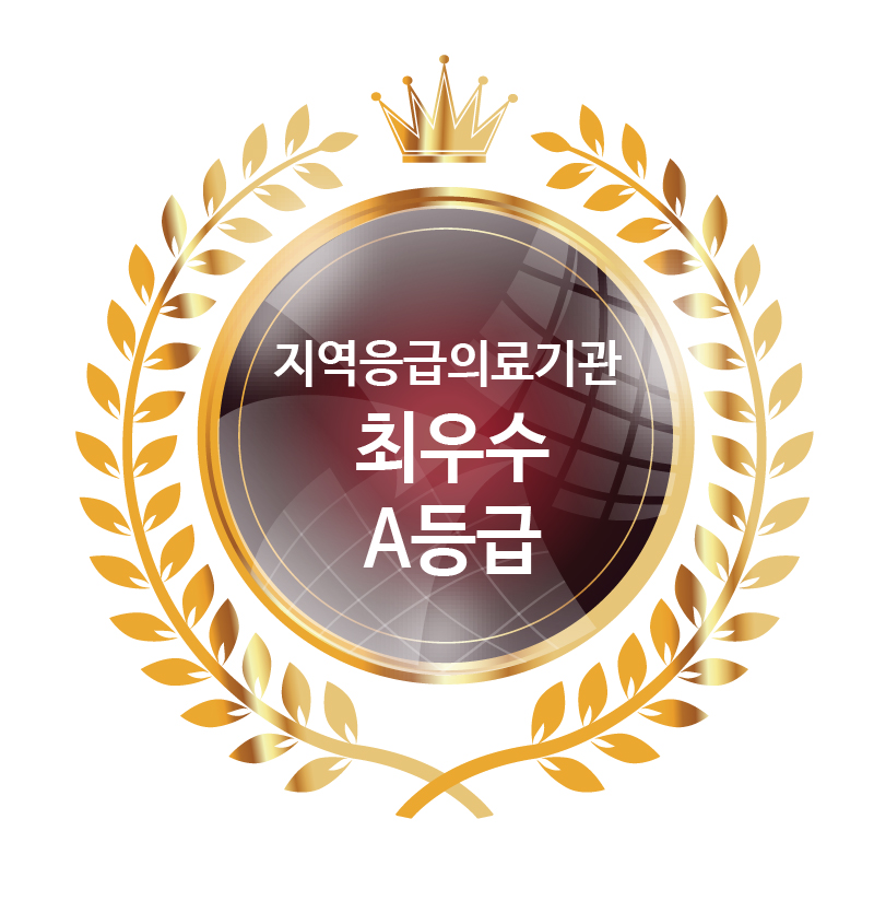 보건복지부<br />
지역응급의료기관<br />
최우수 A등급